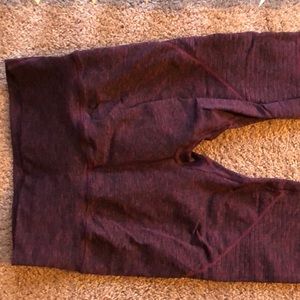 Purple Alphalete Leggings